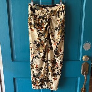 Open Edit Floral Print Women's Skirt Small